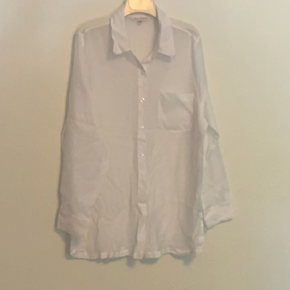Long sleeve white shirt